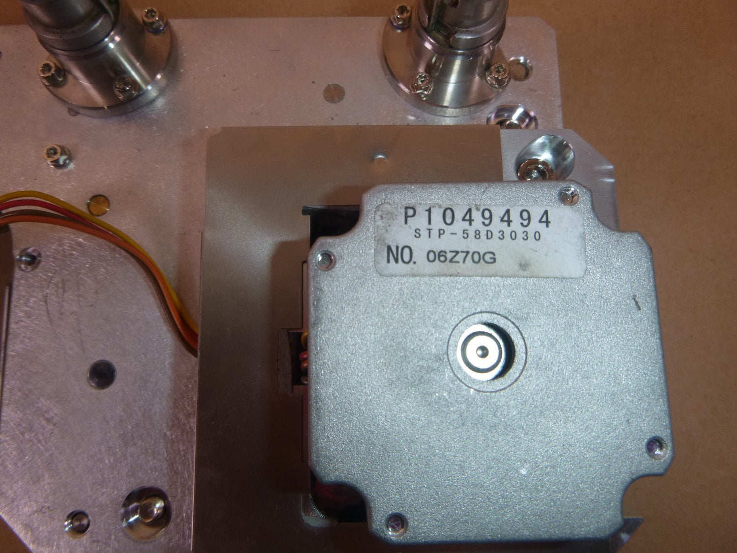 ZEBRA  Media Drive System P1049494 For Zebra ZE500 W/ Stepper Motor STP-58D3030