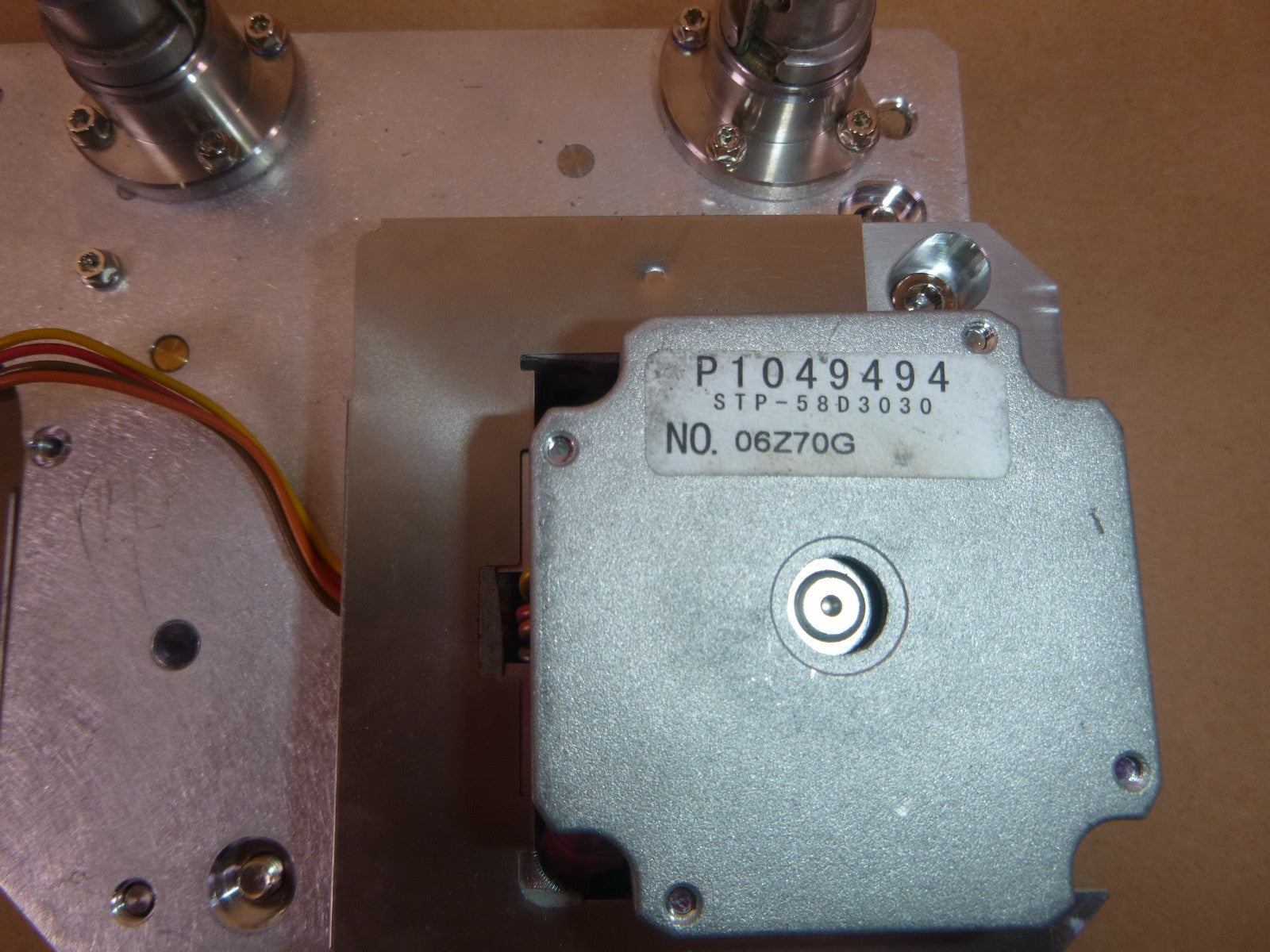 ZEBRA  Media Drive System P1049494 For Zebra ZE500 W/ Stepper Motor STP-58D3030