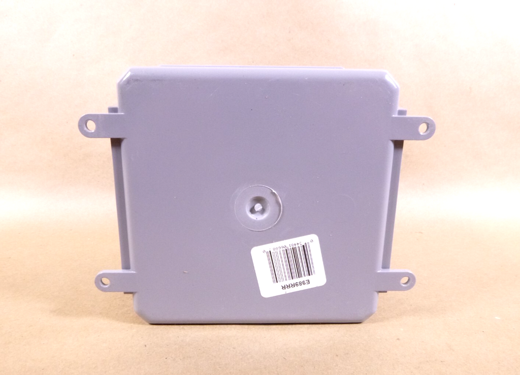 E989RRR-UPC 6" x 6" x 6", NEMA 4/4X/6P, Gray, PVC, Direct Burial Junction Box | Electrical MRO Replacement Parts & Components and Commercial Electrical Supplies Company