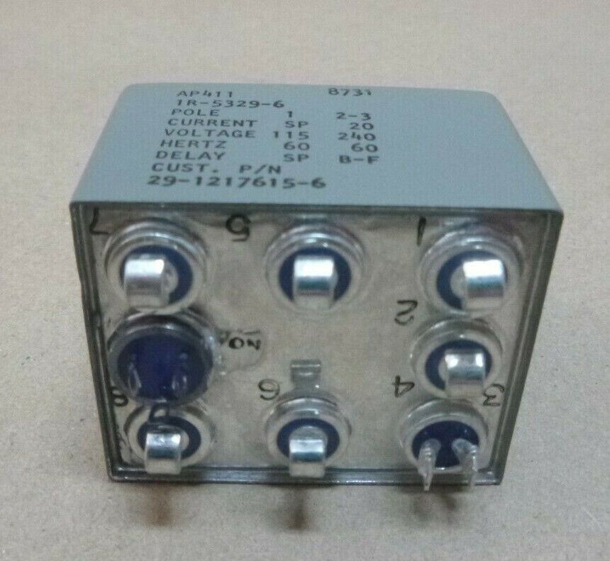 AIRPAX SENSATA AP411-1R5329-6 20AMP TOGGLE CIRCUIT BREAKER 240V 3P 29-1217615-6 | Electrical MRO Replacement Parts &amp; Components and Commercial Electrical Supplies Company