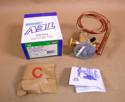 129852 Sporlan 8 Ton Thermostatic Expansion Valve R-22 / R-407C, SVE-8-CP100