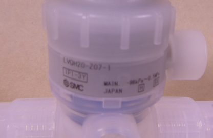 SMC LVQH20-Z07-1 2-Port Shut-Off Valve , -98kPa-0.5MPa , LVQ Series