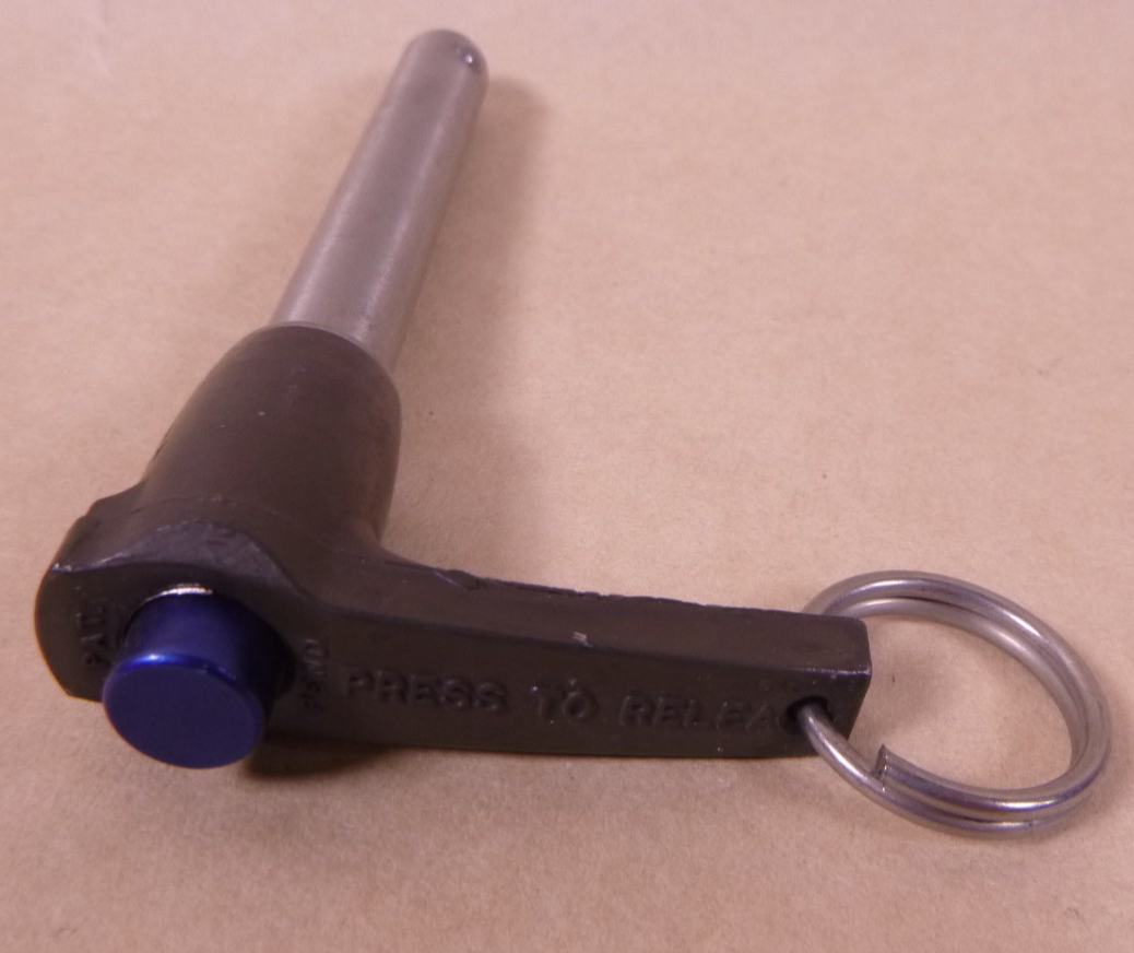 1/2" Shank x 3" Grip Length L Hdl Stainless Steel Quick Release Pin Avibank USA