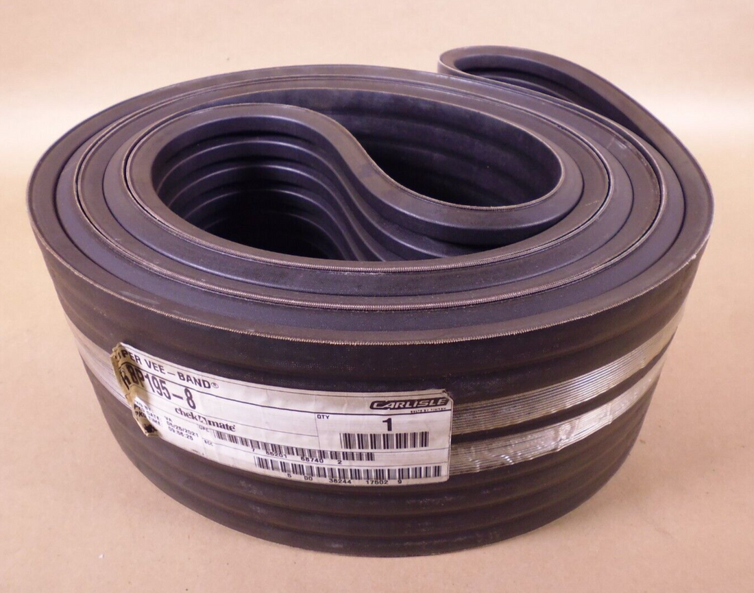 Carlisle RBP195-8 RBP195 Super Vee-Belt 199" 8 Band RBP Banded BP | Industrial MRO Replacement Parts, Manufacturing Machine Parts &amp; Components, Heavy Equipment Parts Supplier