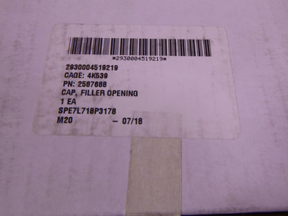 Naval 2587688 Filler Opening Cap , 2930-00-451-9219