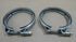 (2x) BREEZE STAINLESS STEEL PIPE CLAMP COUPLING 4-1/4" TO 4-1/2" TURBO EXHAUST | Industrial Replacement Nuts & Bolts Distributor and Machinery Screws & Fasteners Supply