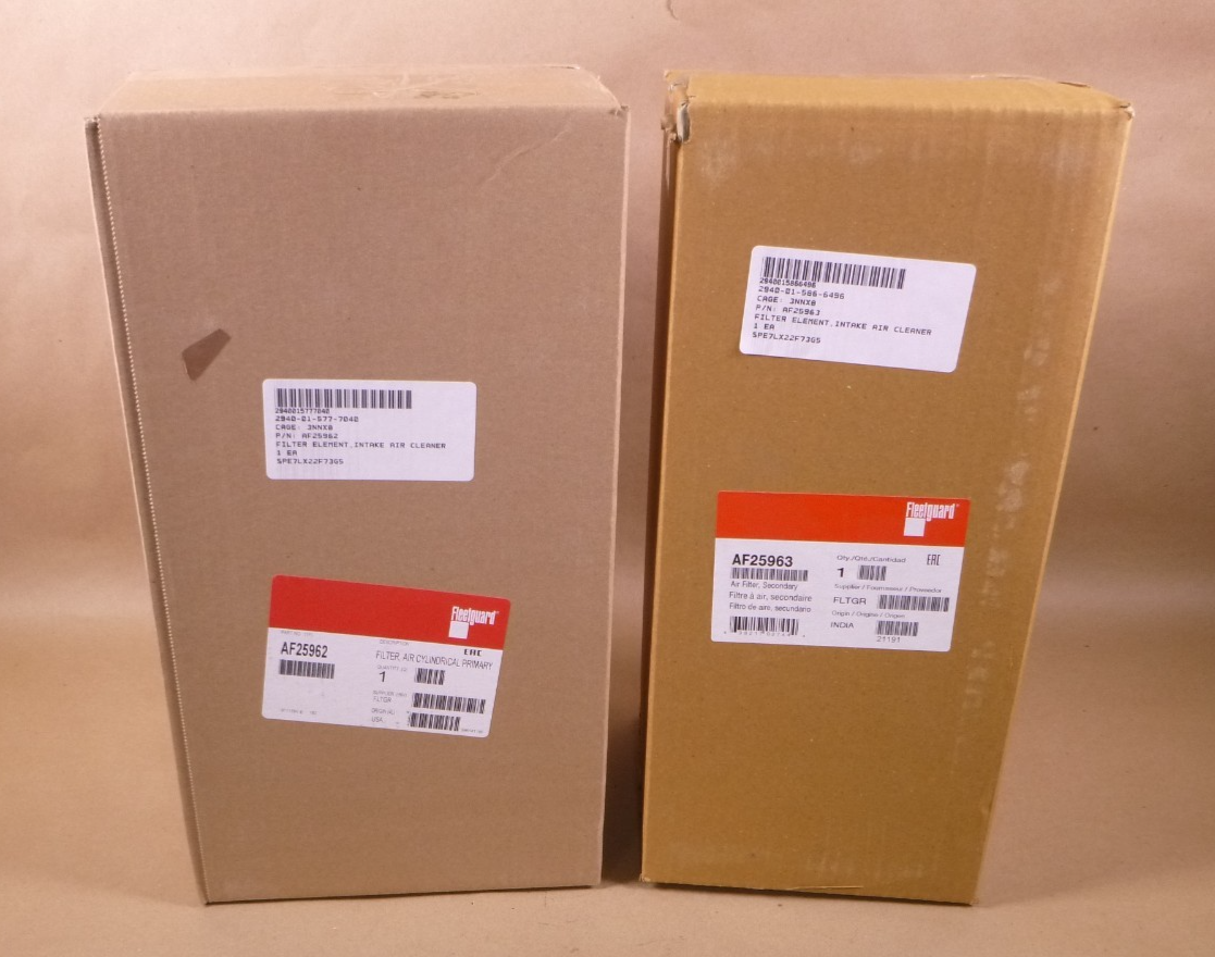 AF25962 / AF25963 Fleetguard Primary &amp; Seconday Air Filter Set AT300488 AT300487 | Replacement Truck Parts, Trailer Accessories, Automobile Supplies, Car Parts &amp; Accessories