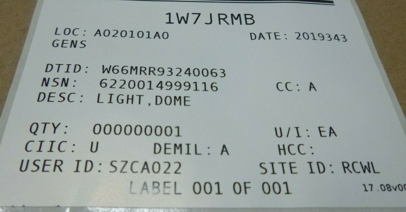 PHANTOM PRODUCTS P2500-R1 24-28VDC DOME LIGHT LS1008834 , 6220-01-499-9116 | Electrical MRO Replacement Parts &amp; Components and Commercial Electrical Supplies Company