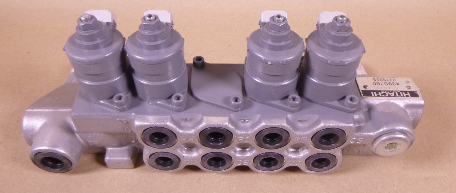OEM Hitachi 4396760 Solenoid Valve 9218255 For John Deere 330LCR AT250108 *MINOR CHIP* | Industrial Tractor Parts Supplier and Surplus Tractor Parts &amp; Accessories