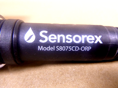 Sensorex S8075CD-ORP pH Sensor Cartridge for S8000 Series pH Kits W/ 3/4 NPT