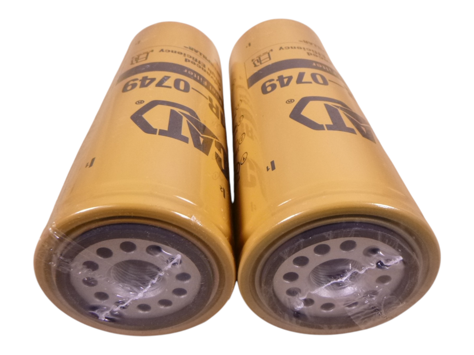 (2 PACK) CAT 1R-0749 Fuel Filter Advanced High Efficiency 1R0749
