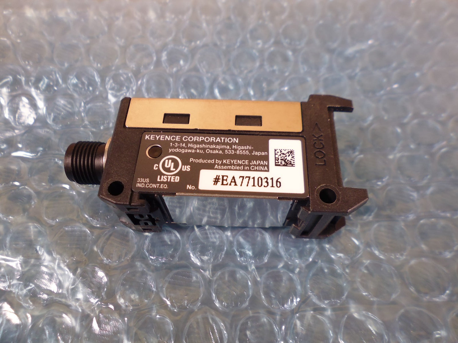 Keyence PX-10CP Photoelectric Sensor Amplifier Unit, 4 Pin Connector , PNP | Electrical MRO Replacement Parts &amp; Components and Commercial Electrical Supplies Company