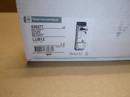 LUB12 Non reversing power base, TeSys Ultra W/ LUCA12FU Control Unit 3 Phase | Electrical MRO Replacement Parts &amp; Components and Commercial Electrical Supplies Company