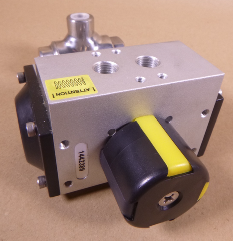 Evian 5612 3-Way "L" Stainless Steel Valve A316 1/4" (DEV) DN8 SE/SR