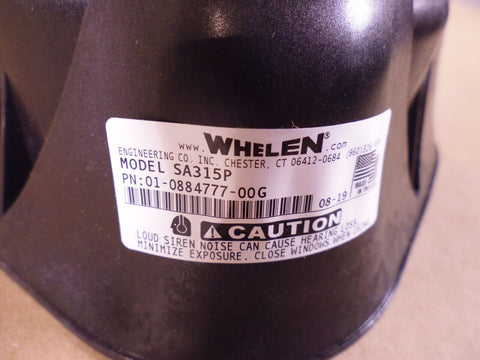 NEW Whelen SA315P Siren Speaker 100 Watt *No Bracket*