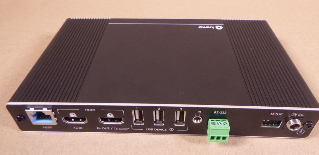 USED Kramer EXT3-TR 4K60 4:4:4 HDMI Extender with USB, RS–232 & IR HDBaseT 3.0 | Electrical MRO Replacement Parts & Components and Commercial Electrical Supplies Company