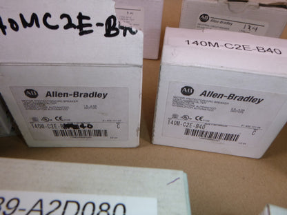 (Lot of 31) Allen Bradley 1489 &amp; 140M Circuit Breakers (New Old Stock)