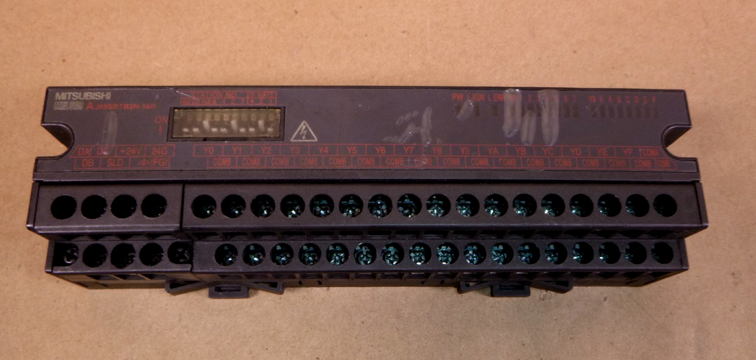 AJ65SBTB2N-16R Mitsubishi MELSEC-A series Output Module CC-Link | Electrical MRO Replacement Parts &amp; Components and Commercial Electrical Supplies Company