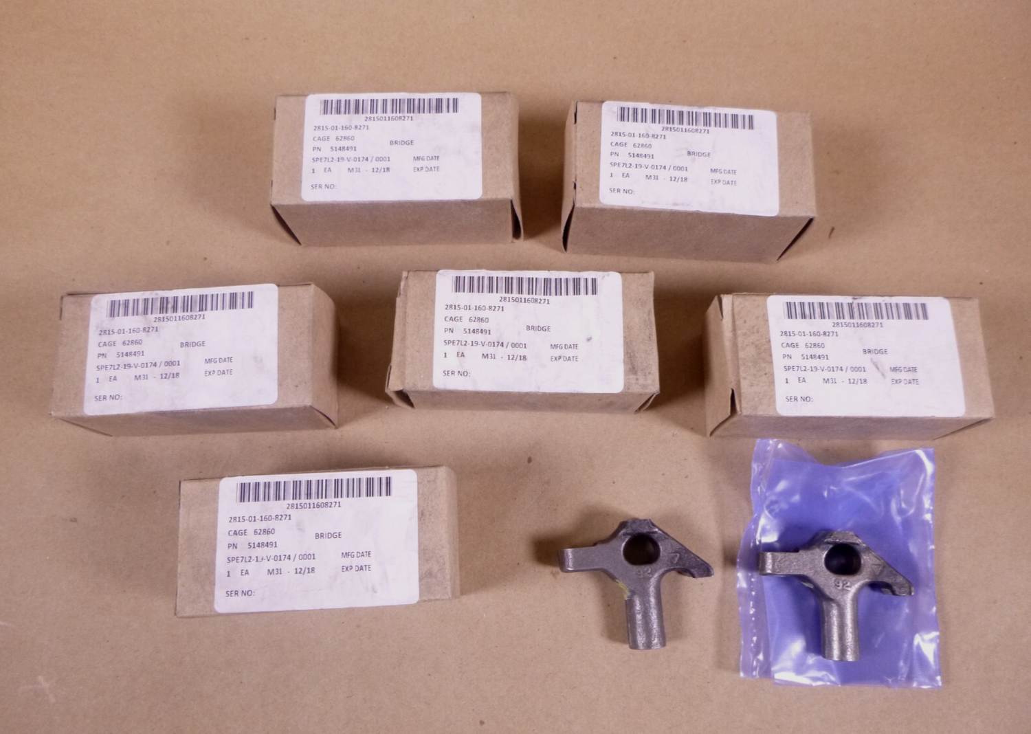USGI OEM Valve Bridge 5148491 For 92 Series Detroit Diesel Engines (Set of 8) | Replacement Truck Parts, Trailer Accessories, Automobile Supplies, Car Parts &amp; Accessories