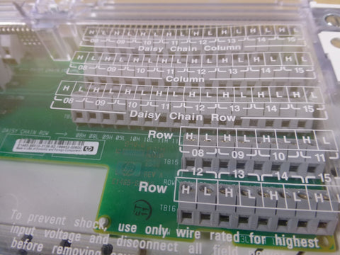 HP E1465A 16x16 Relay Matrix Switch USA , E1465-80010 | Electrical MRO Replacement Parts & Components and Commercial Electrical Supplies Company