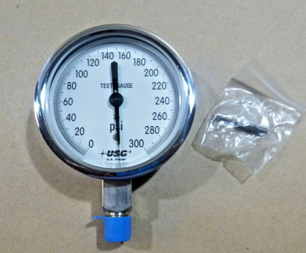 Ametek/US Gauge 161952 - 3.0" 1409 Series Portable Test Gauge, 1/4" NPT, 300 Psi | Industrial MRO Replacement Parts, Manufacturing Machine Parts & Components, Heavy Equipment Parts Supplier