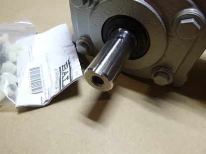 DODGE 17QZ20L56 E-Z Kleen Right Angle Worm Speed Reducer 20:1, 56C, 1 HP, L HAND | Industrial Electric Motors, Pumps &amp; Parts