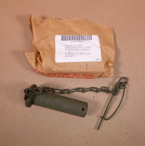 M939 Military Trucks 1" x 3-1/2" Tow Arm Shackle Pin 12375352, 5315-00-741-2924 | Genuine M35 Military Truck Parts and M939 Cargo Truck Surplus Parts