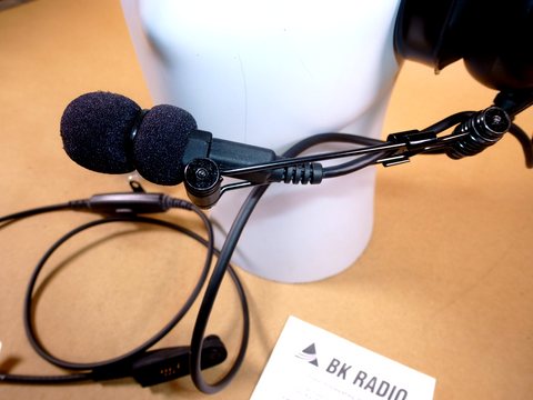 KAA0223 BK Radio HD PTT Headset Over the head W/ Boom Mic For KNG P Radios | Electrical MRO Replacement Parts & Components and Commercial Electrical Supplies Company