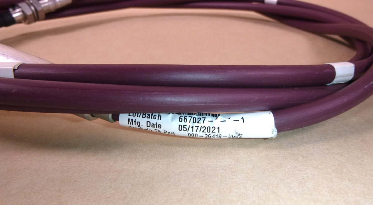 141" Long 2" Travel T - Handle Locking Push Pull Control Cable 13013796 HMMWV