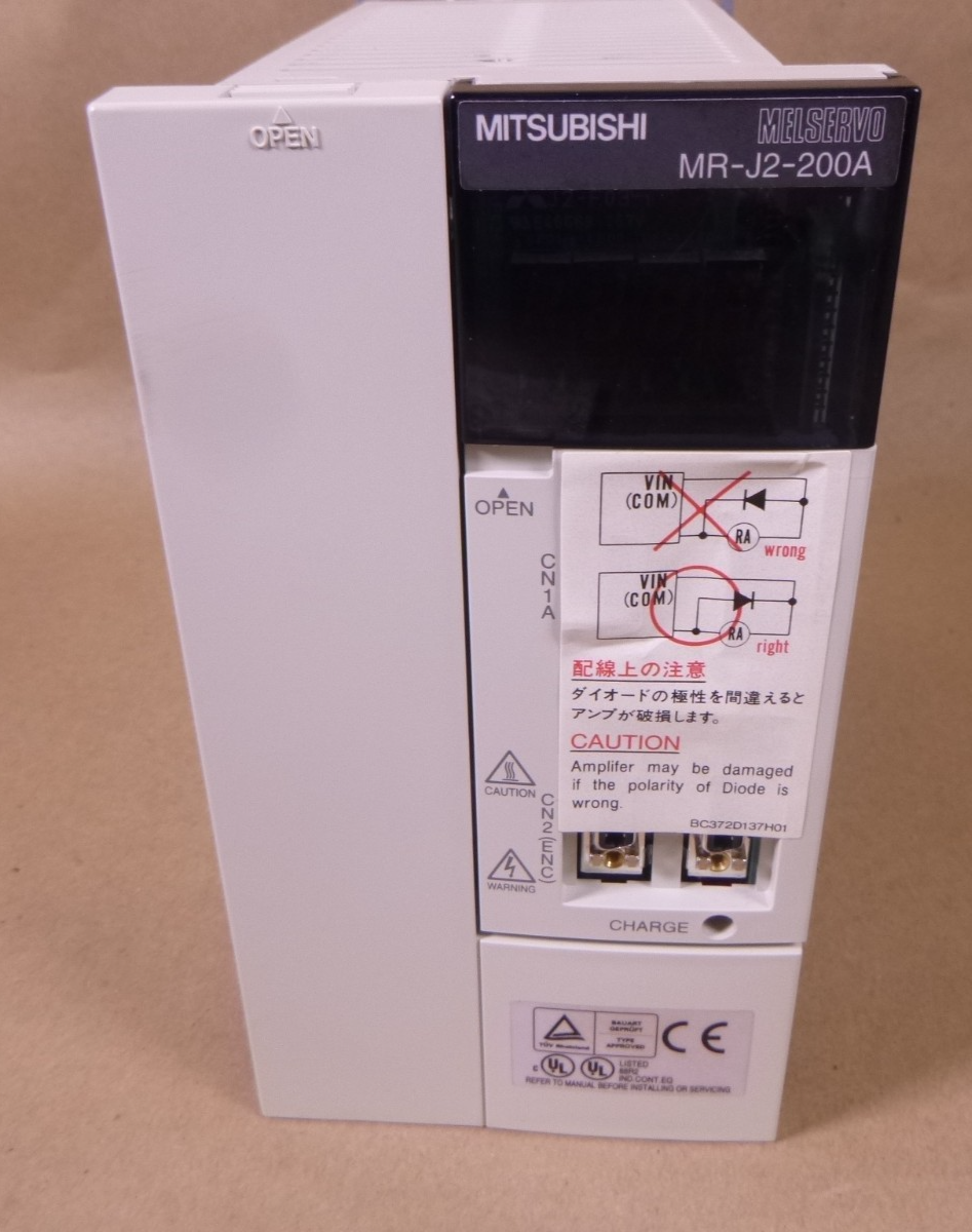 Mitsubishi MR-J2-200A Servo Drive , 2kW , 10.5A