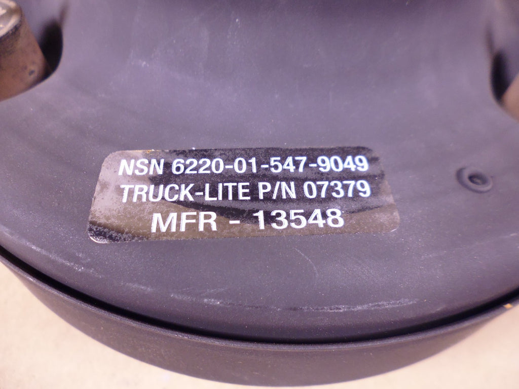 (2x) Humvee M998 M939 Headlight LED Black Housing Truck-Lite , 6220-01-547-9049 | Genuine M35 Military Truck Parts and M939 Cargo Truck Surplus Parts