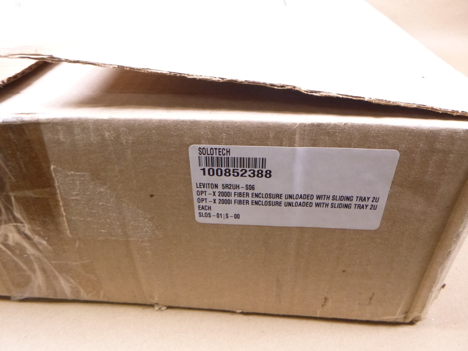 011-5R2UH-S06 Leviton OPT-X 2000i SDX 2RU Enclosure Tray , 5R2UH-S06 | Electrical MRO Replacement Parts &amp; Components and Commercial Electrical Supplies Company