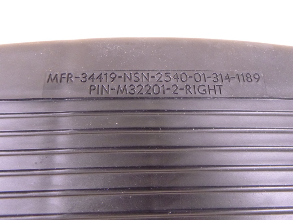 USGI M998 Humvee (LH) Black M32201-1 / (RH) M32201-2 Split Rear View Mirrors *MISSING HARDWARE* | Genuine HMMWV Replacement Parts and Military Surplus Humvee Parts & Accessories