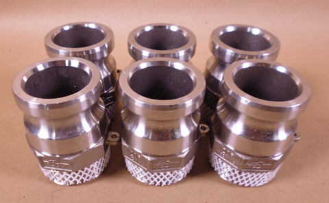 (6x) PT - Cam & Groove F-Adapters 20F 2" Adapter x MNPT - 316SS - 1400620 - USA | Industrial MRO Replacement Parts, Manufacturing Machine Parts & Components, Heavy Equipment Parts Supplier
