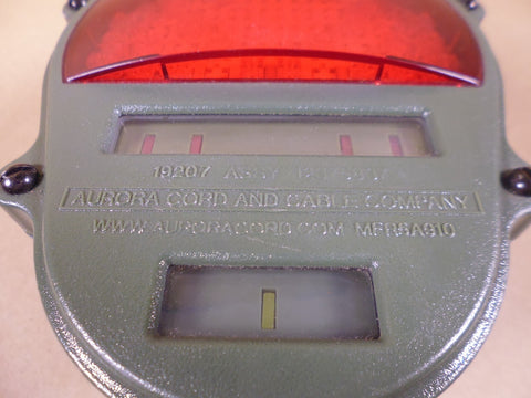 HMMWV M998 FMTV Aurora 12375837 Rear Tail Light LED Green , 66220-01-372-3883 | Genuine FMTV Replacement Parts, LMTV Parts For Sale and Military Surplus Medium Tactical Vehicle Parts & Components