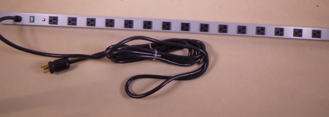 Power Distribution Strip - Model 721520ARTLP - 16 Output - 125VAC - L5-20P Plug | Electrical MRO Replacement Parts &amp; Components and Commercial Electrical Supplies Company