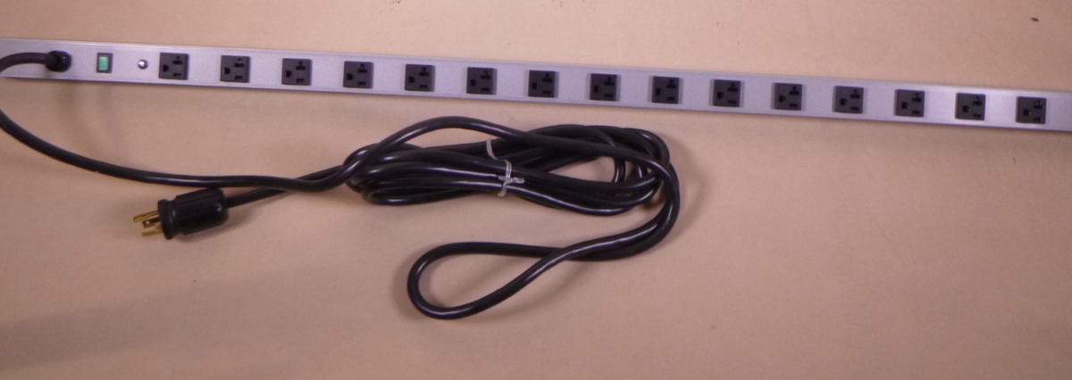 Power Distribution Strip - Model 721520ARTLP - 16 Output - 125VAC - L5-20P Plug | Electrical MRO Replacement Parts &amp; Components and Commercial Electrical Supplies Company