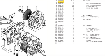 Hatz 01788900 Timing Control Cover 01788901 50310810 For 2G30 &amp; 2G40 Engine | Replacement Truck Parts, Trailer Accessories, Automobile Supplies, Car Parts &amp; Accessories