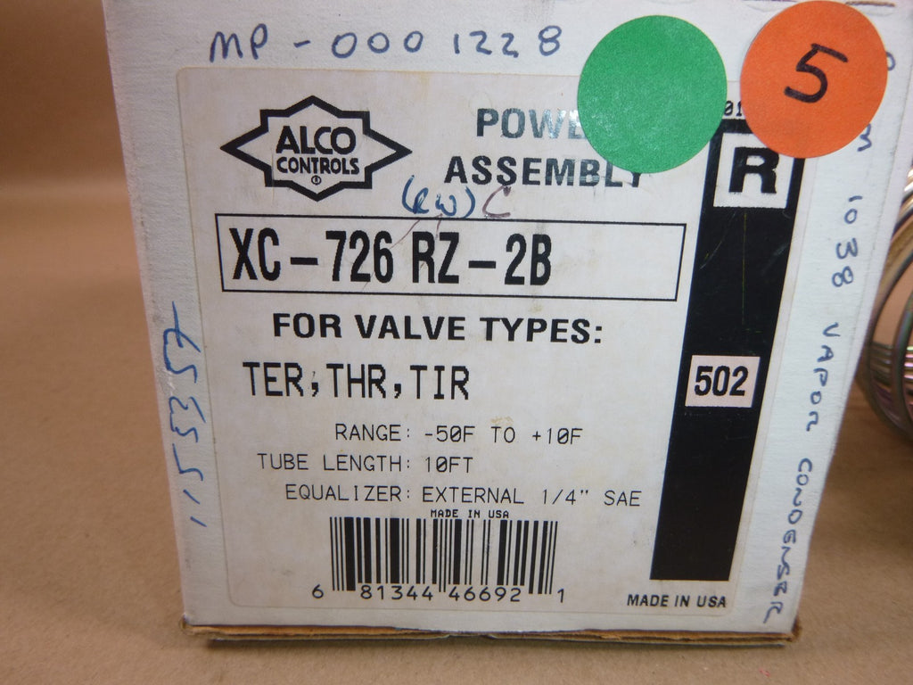 Alco Controls XC726 RZ-2B Power Assembly For Valves TER, THR, TIR -50 to +10 F. | Industrial MRO Replacement Parts, Manufacturing Machine Parts & Components, Heavy Equipment Parts Supplier