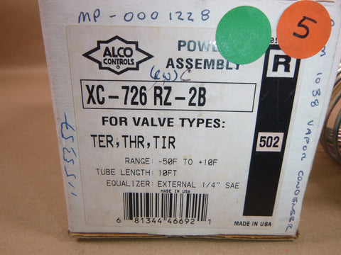 Alco Controls XC726 RZ-2B Power Assembly For Valves TER, THR, TIR -50 to +10 F. | Industrial MRO Replacement Parts, Manufacturing Machine Parts & Components, Heavy Equipment Parts Supplier