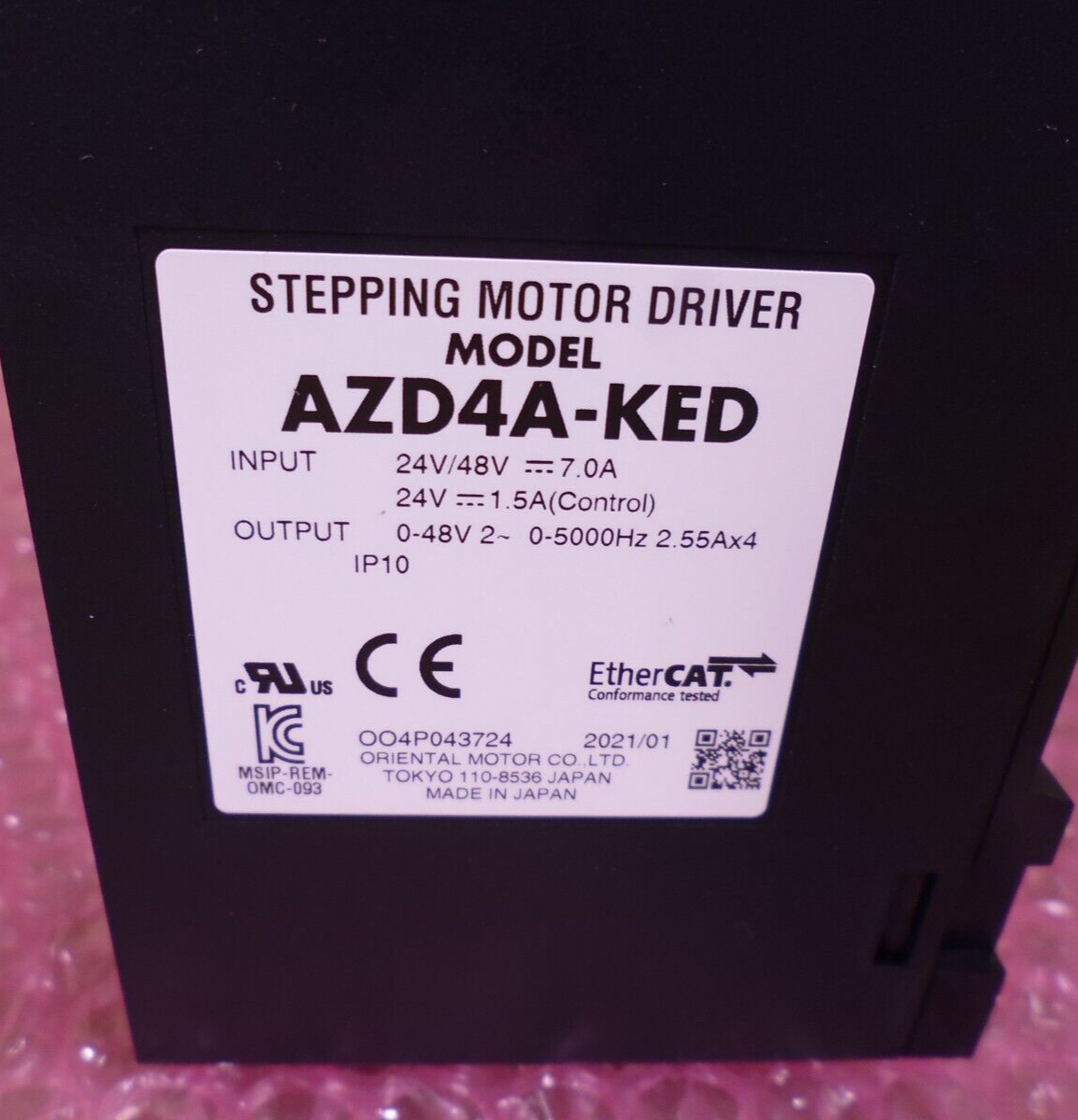 NEW Oriental Motor AZD4A-KED 4-Axis AZ Series EtherCAT Controller Driver 24/48V | Electrical MRO Replacement Parts &amp; Components and Commercial Electrical Supplies Company