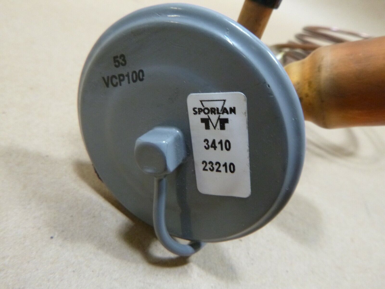 SPORLAN 53 VCP100 3410 23210 BRASS EXPANSION VALVE 12127-1 , 4820-01-308-0241 | Industrial MRO Replacement Parts, Manufacturing Machine Parts &amp; Components, Heavy Equipment Parts Supplier