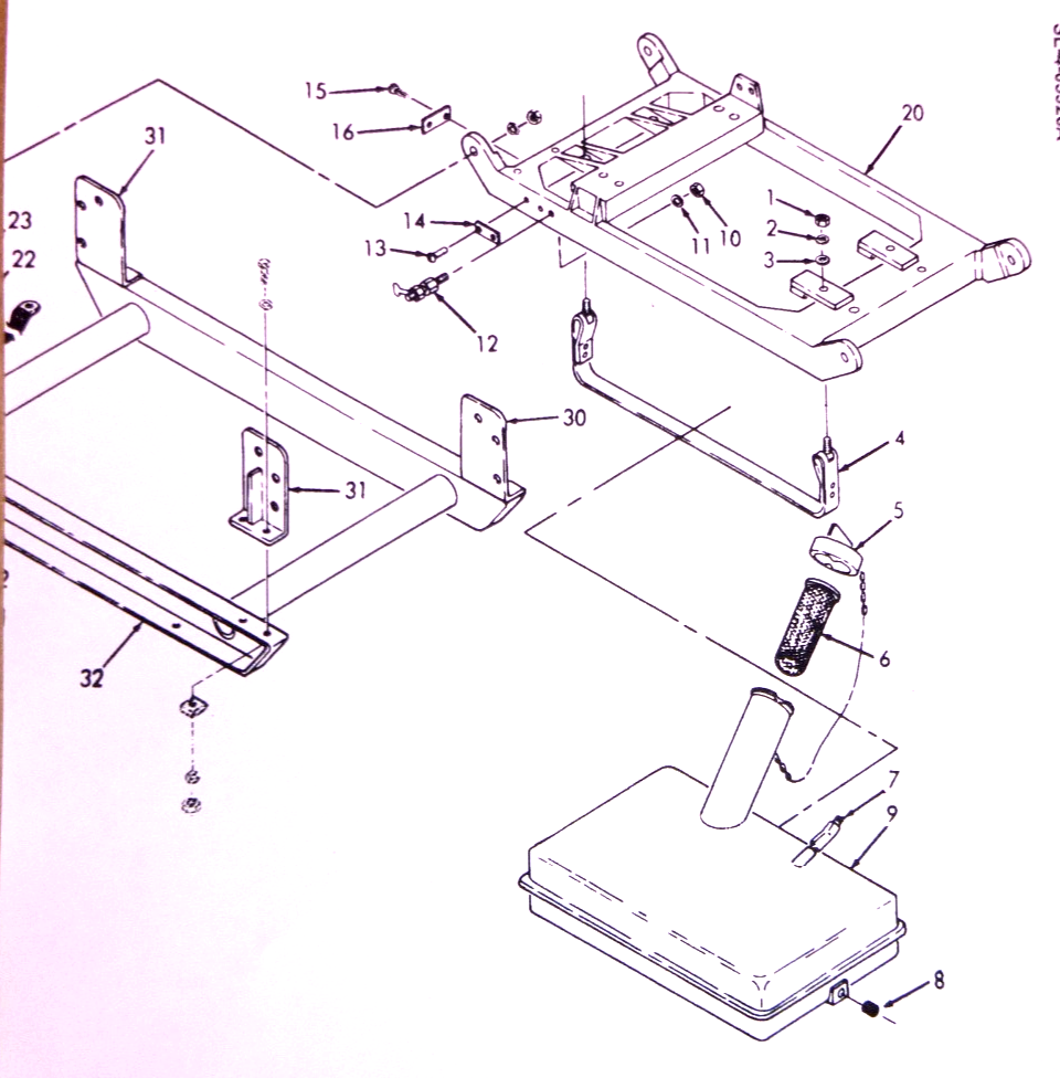 MEP-016A, 3 KW Generator Fuel Tank Strainer Element 13208E5834, 4730-00-065-6793