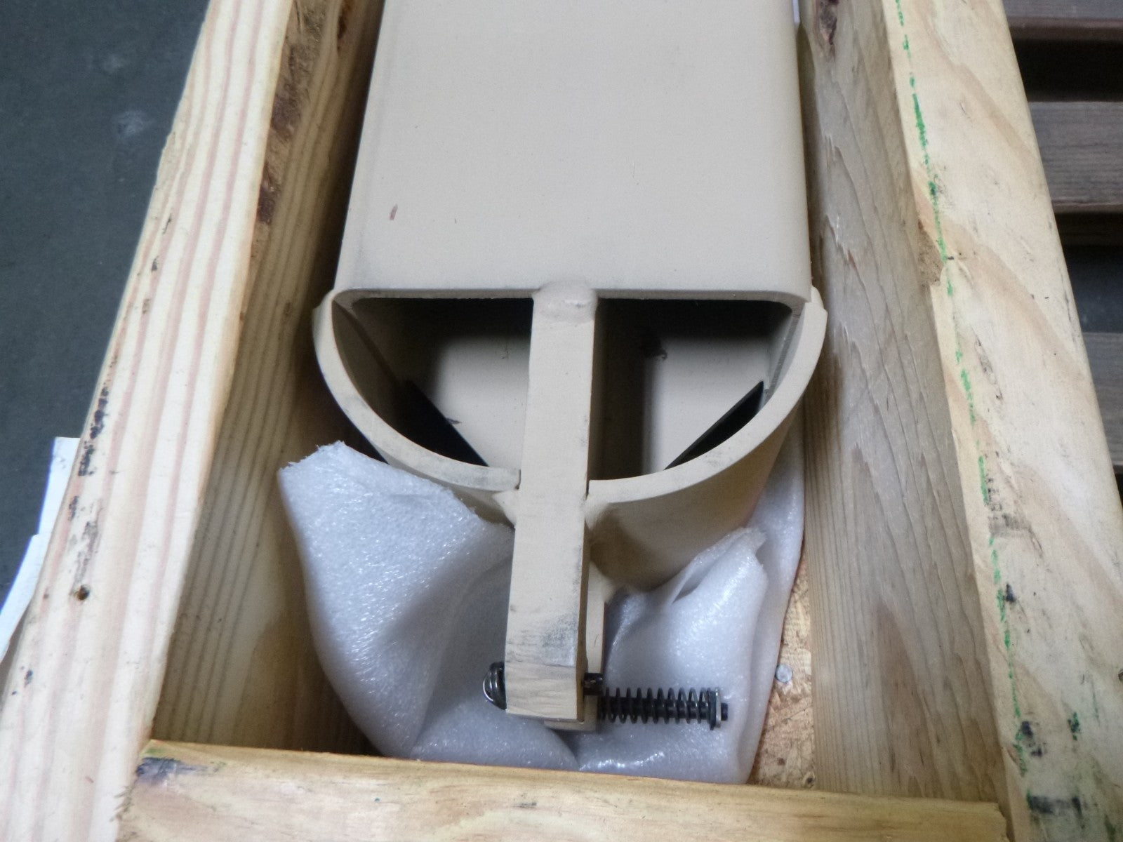 FMTV MTV M1083 Cargo Bed Life Blade Arm Tan 12414742 , 2590-01-384-0717 | Genuine FMTV Replacement Parts, LMTV Parts For Sale and Military Surplus Medium Tactical Vehicle Parts &amp; Components