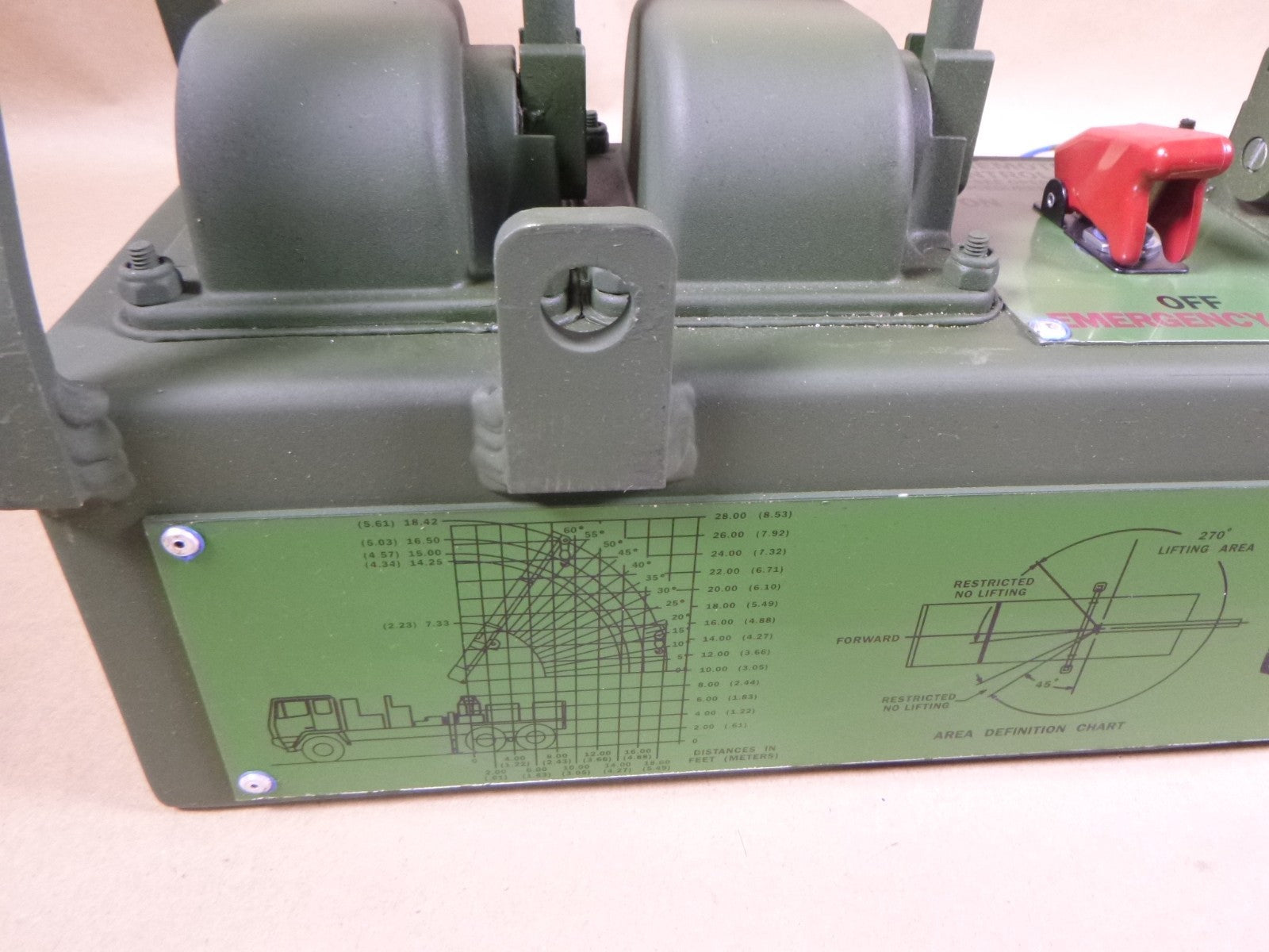 M1089 FMTV Wrecker Remote Switching Control Box , 6110-01-428-6142