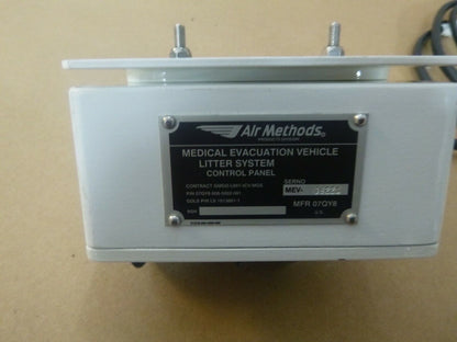 USGI Air Methods Medical Evacuation Litter System Control Panel 608-5002-001 | Electrical MRO Replacement Parts &amp; Components and Commercial Electrical Supplies Company