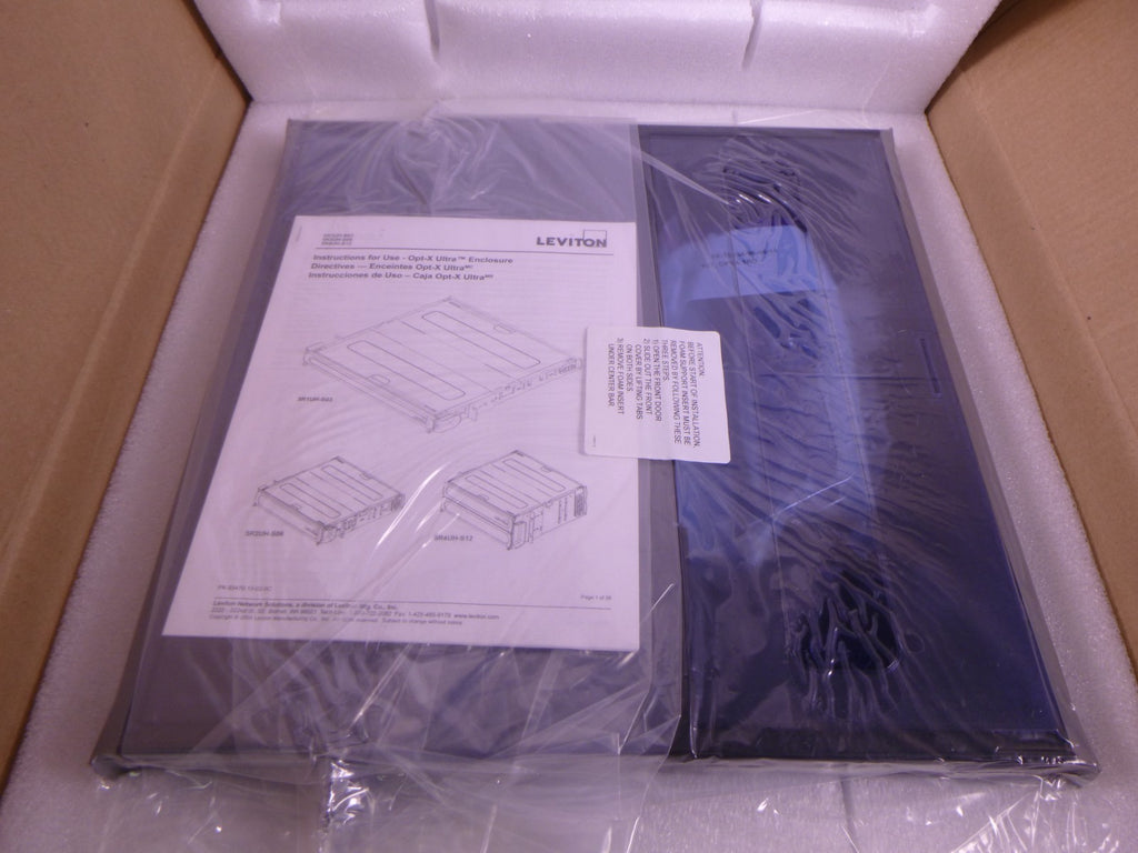 011-5R1UH-S03 Leviton OPT-X 2000i SDX 1RU Enclosure , 5R1UH-S03 | Electrical MRO Replacement Parts & Components and Commercial Electrical Supplies Company