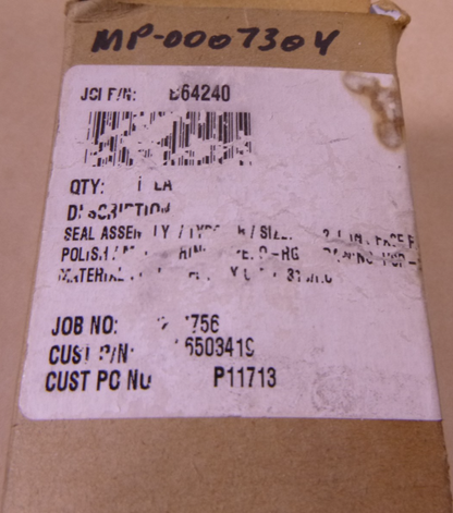 OEM John Crane B64240 Seal Assembly, Type 8B, 1.250 IN, Genuine