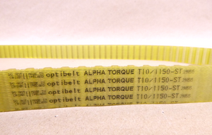25/T10/1150, T10-1150-25 Optibelt Alpha Torque Polyurathane Timing Belt 1150mm | Replacement Truck Parts, Trailer Accessories, Automobile Supplies, Car Parts & Accessories