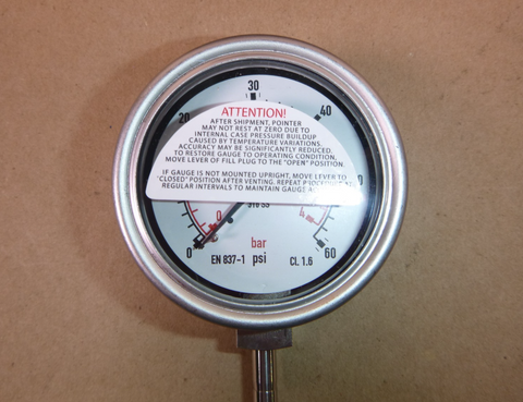 PGI-63B-PG60-LAQX-J Swagelok SS Pressure Gauge 0-60psi 2.5" Dial 1/4" Connection | Industrial MRO Replacement Parts, Manufacturing Machine Parts & Components, Heavy Equipment Parts Supplier